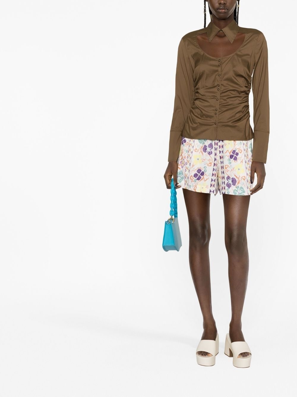 SEE BY CHLOÉ BOXER STYLE SHORTS