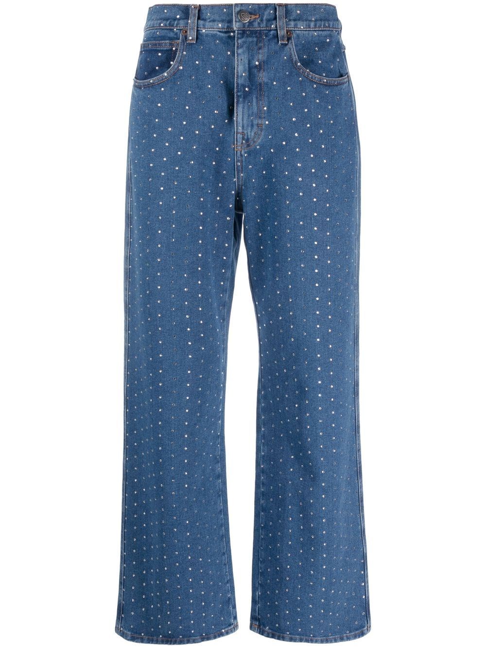 Shop Giuseppe Di Morabito Patchy Jeans In Blu