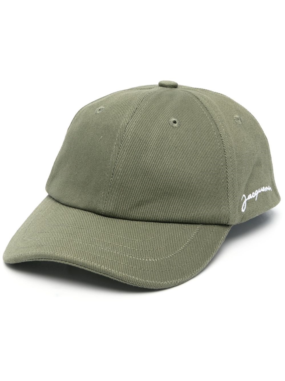Jacquemus La Casquette Cotton Hat In Green