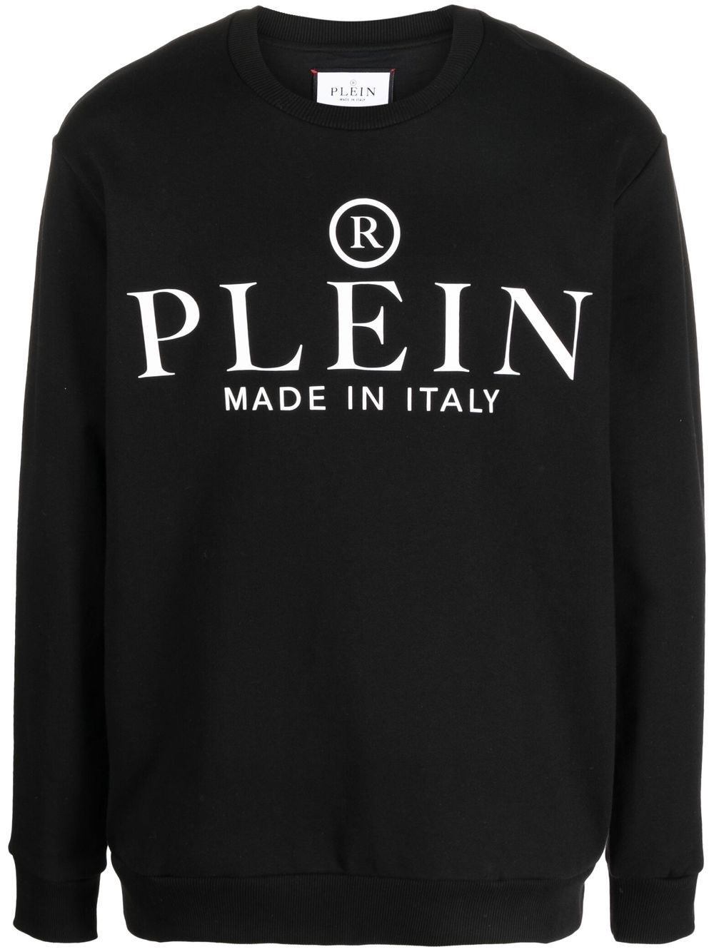 Shop Philipp Plein Logo Sweatshirt In Nero