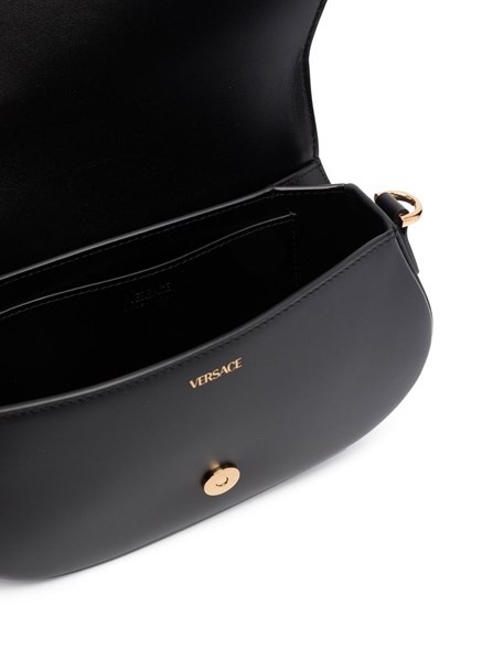 VERSACE - Greca Goddess leather shoulder bag