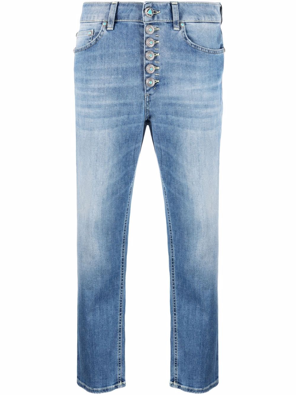 Jeans surie bottoni gioiello - DONDUP - Virno