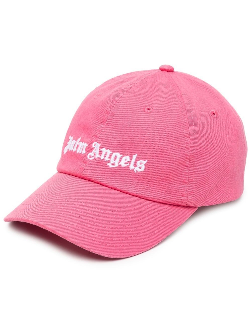 Shop Palm Angels Embroidered Logo Hat In Rosa