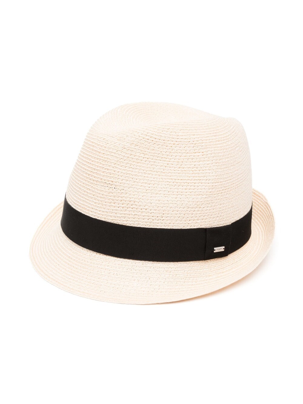 Saint Laurent Panama Hat In Neutrals