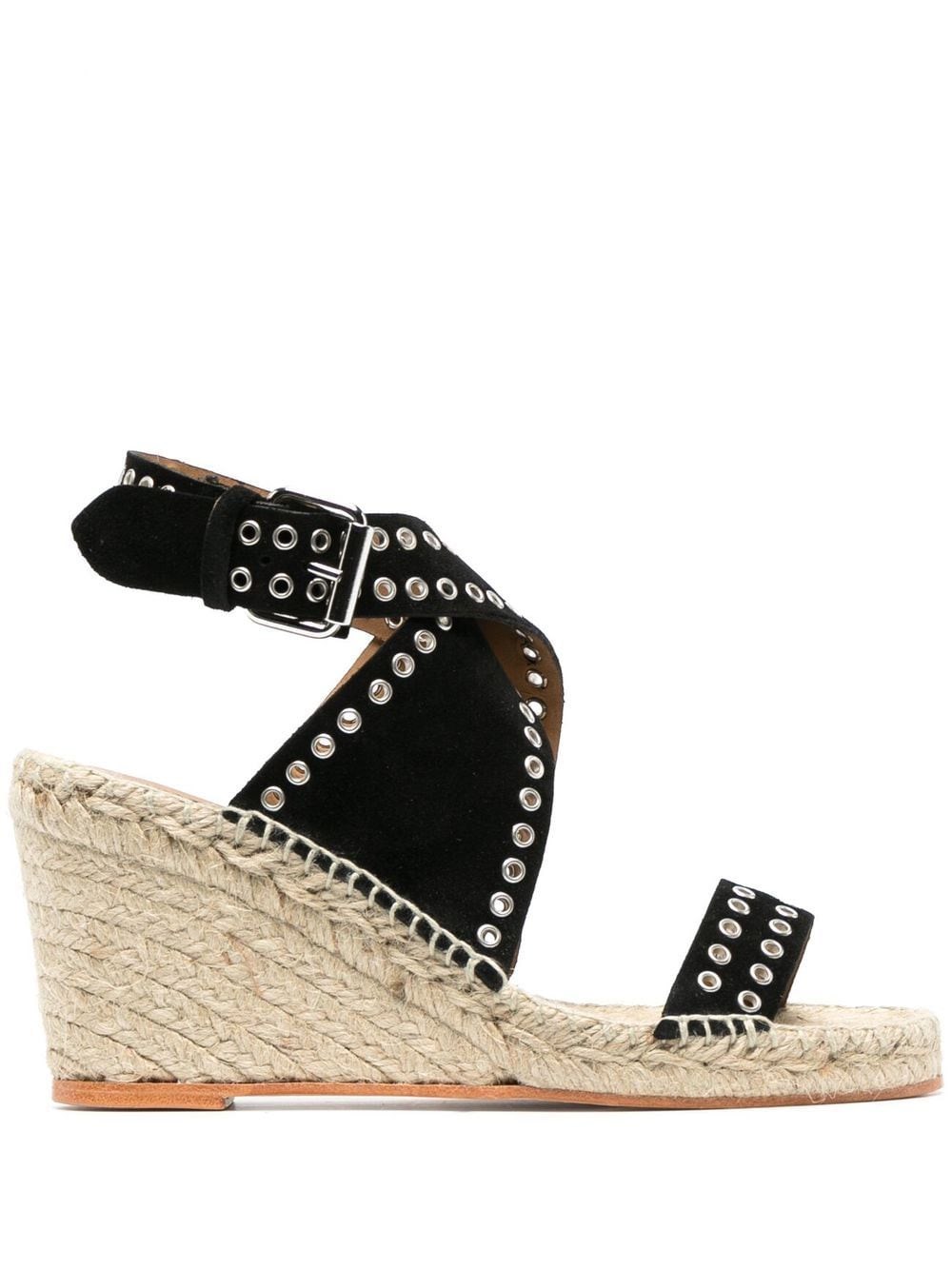 ISABEL MARANT SUEDE ESPADRILLES SANDALS