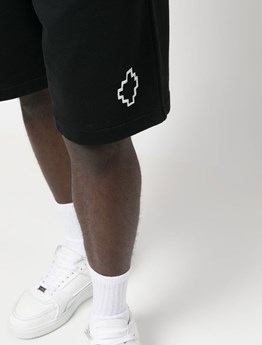 MARCELO BURLON COUNTY OF MILAN - LOGO SHORTS