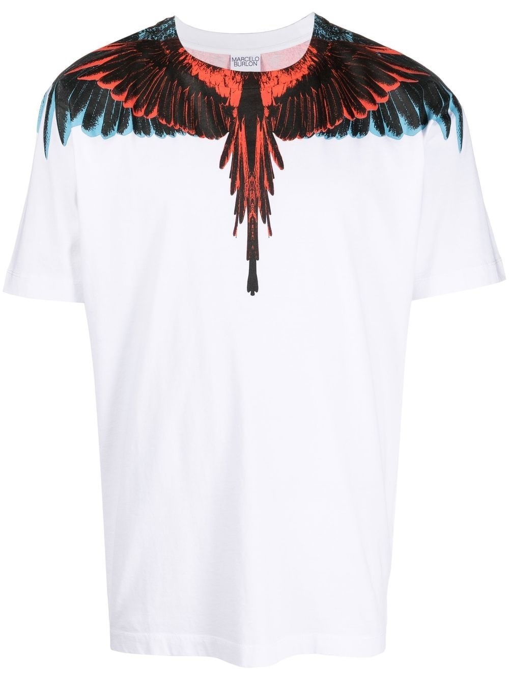 Shop Marcelo Burlon County Of Milan T-shirt 'icon Wings' In White