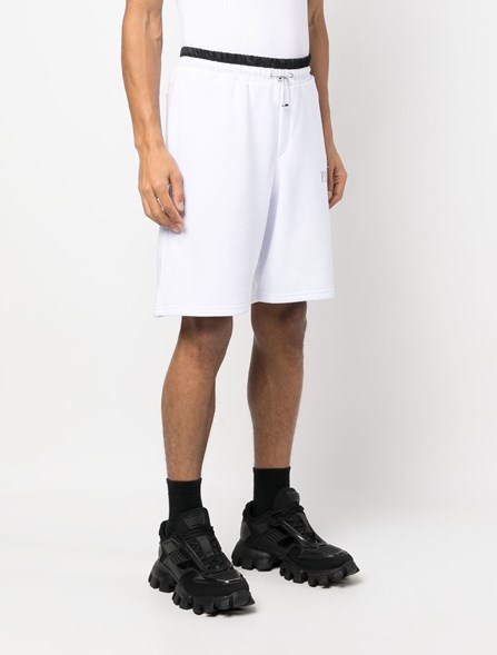 PHILIPP PLEIN - LOGO BERMUDA SHORTS