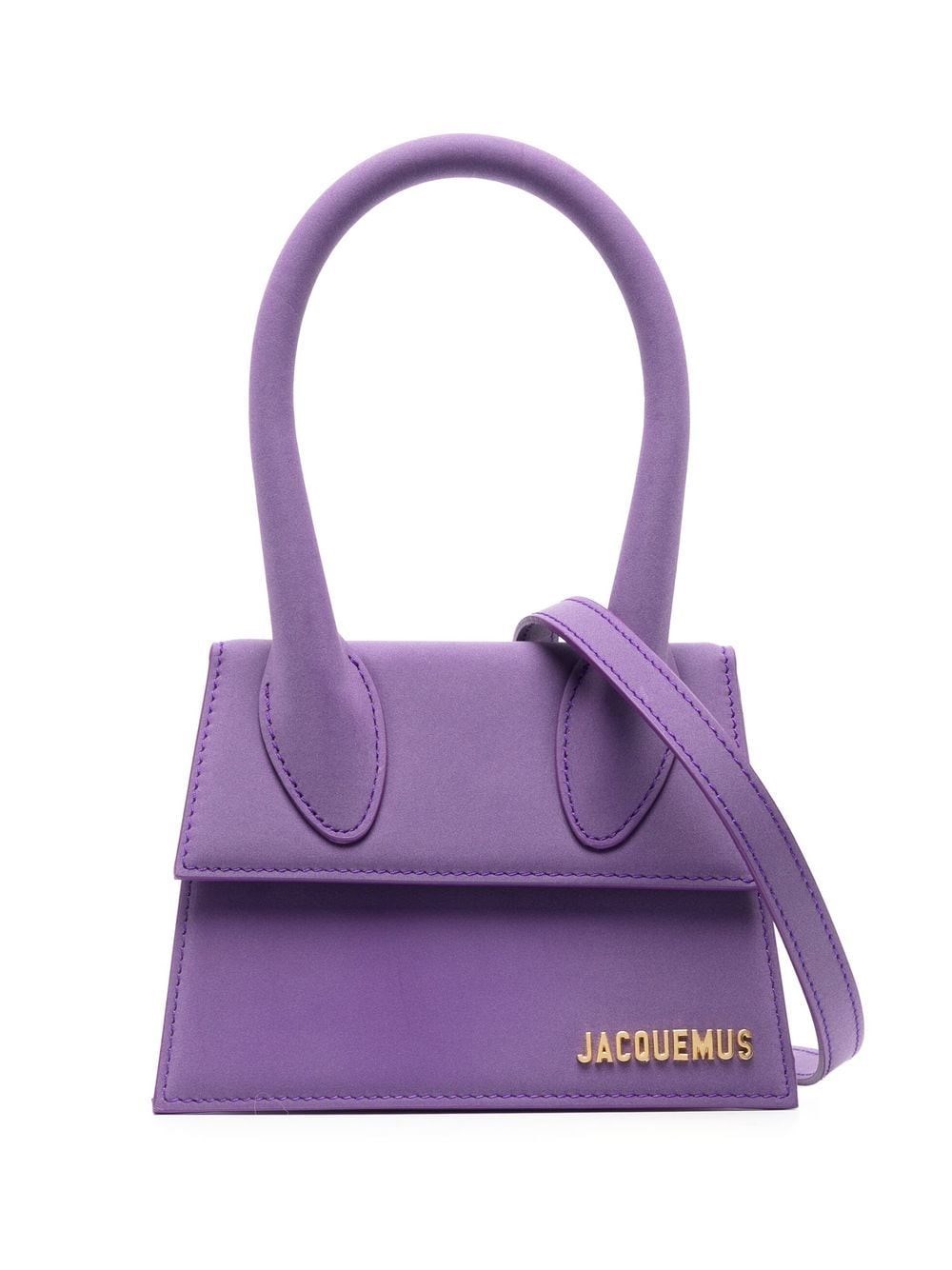 Jacquemus Le Chiquito Moyen Bag In Purple