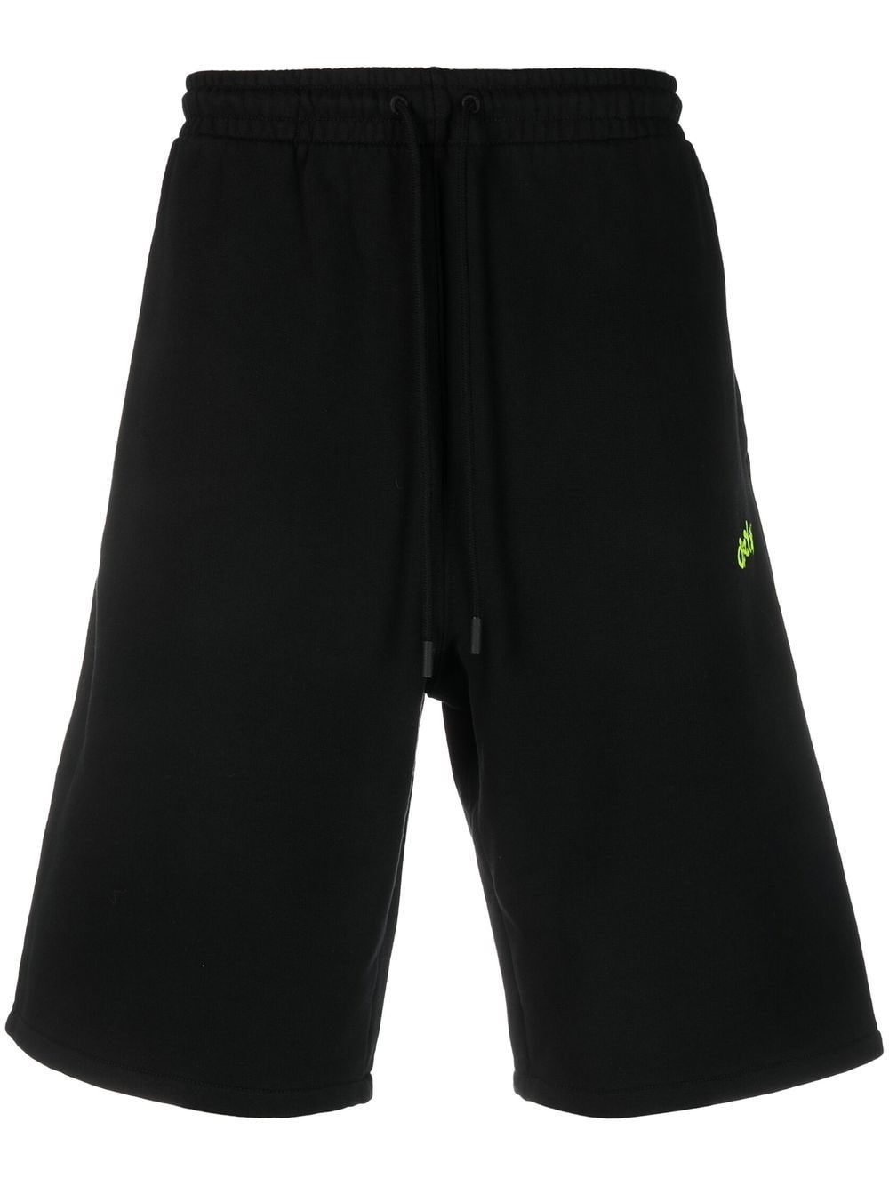 Shop Off-white 'arrows' Bermuda Shorts In Black  
