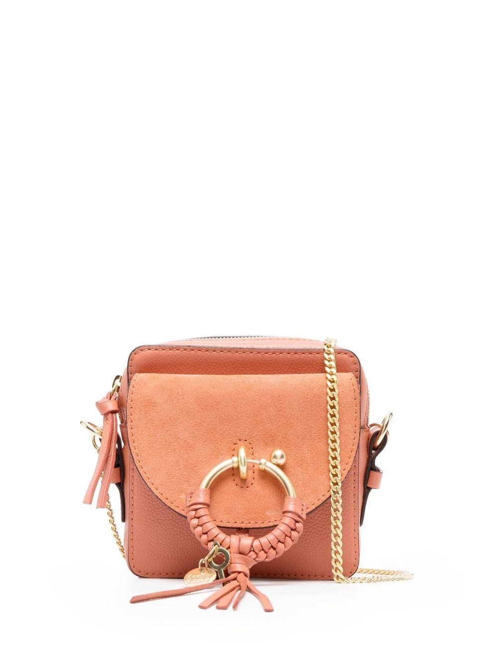 See By Chloé Joan Leather Camera Bag In Brown