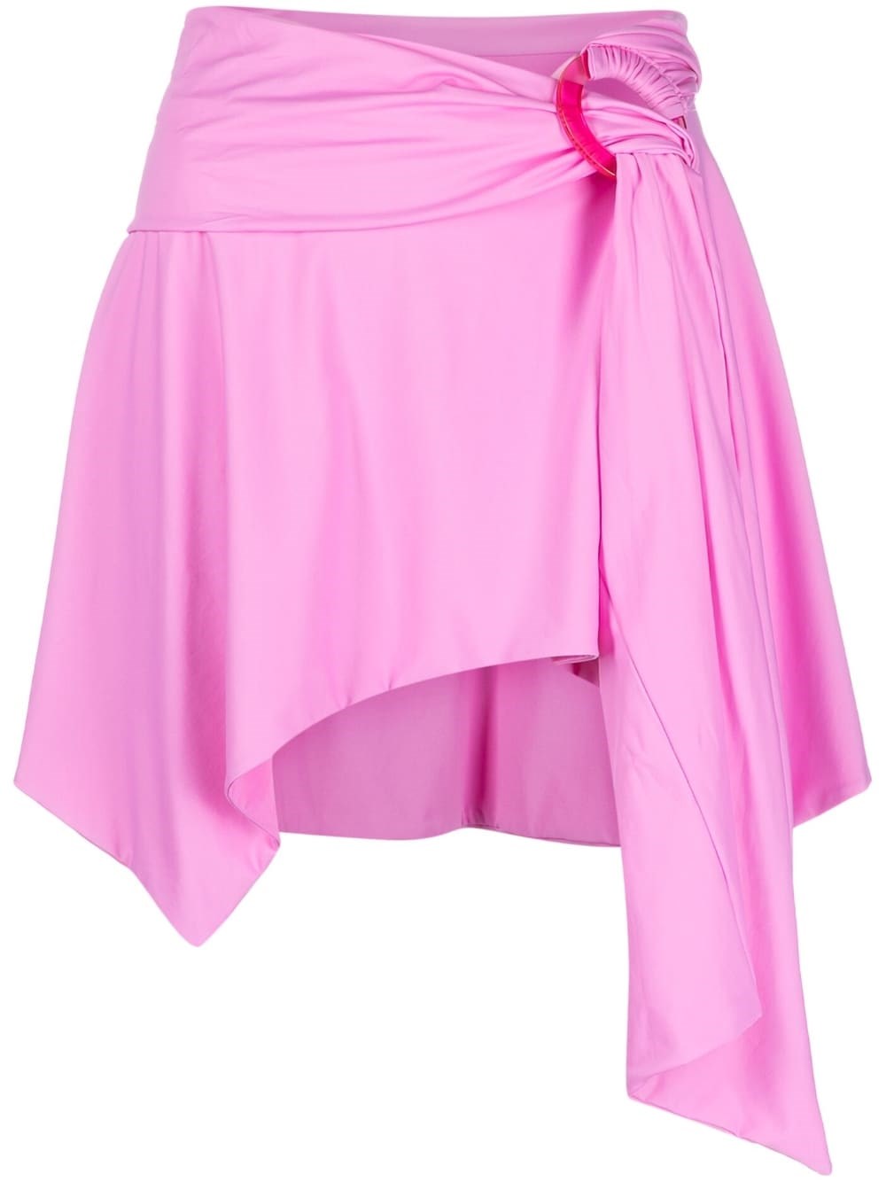 Attico Synthetic Fibers Skirt In Pink