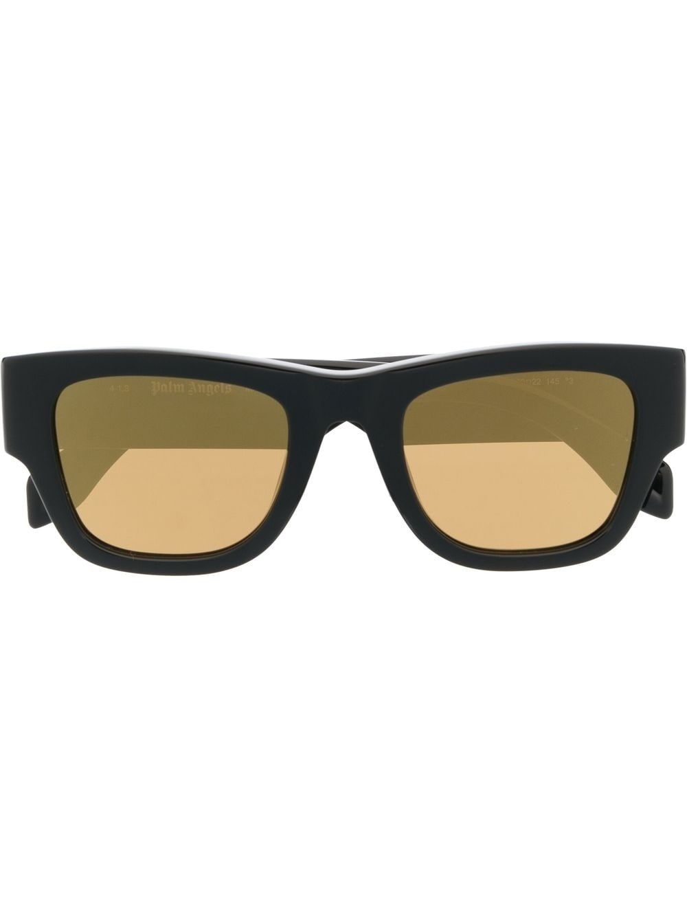 Palm Angels Volcan Square-frame Sunglasses In Black  
