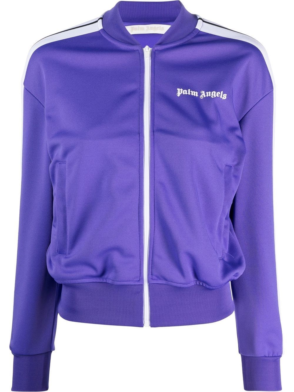 Palm Angels Logo-print Track Jacket In Purple