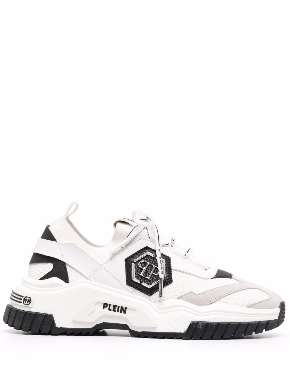 Philipp Plein Trainer Predator Sneakers In White