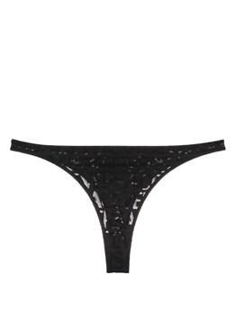 VERSACE THONG WITH GREEK EDGE   AUD01042A232741A1008
