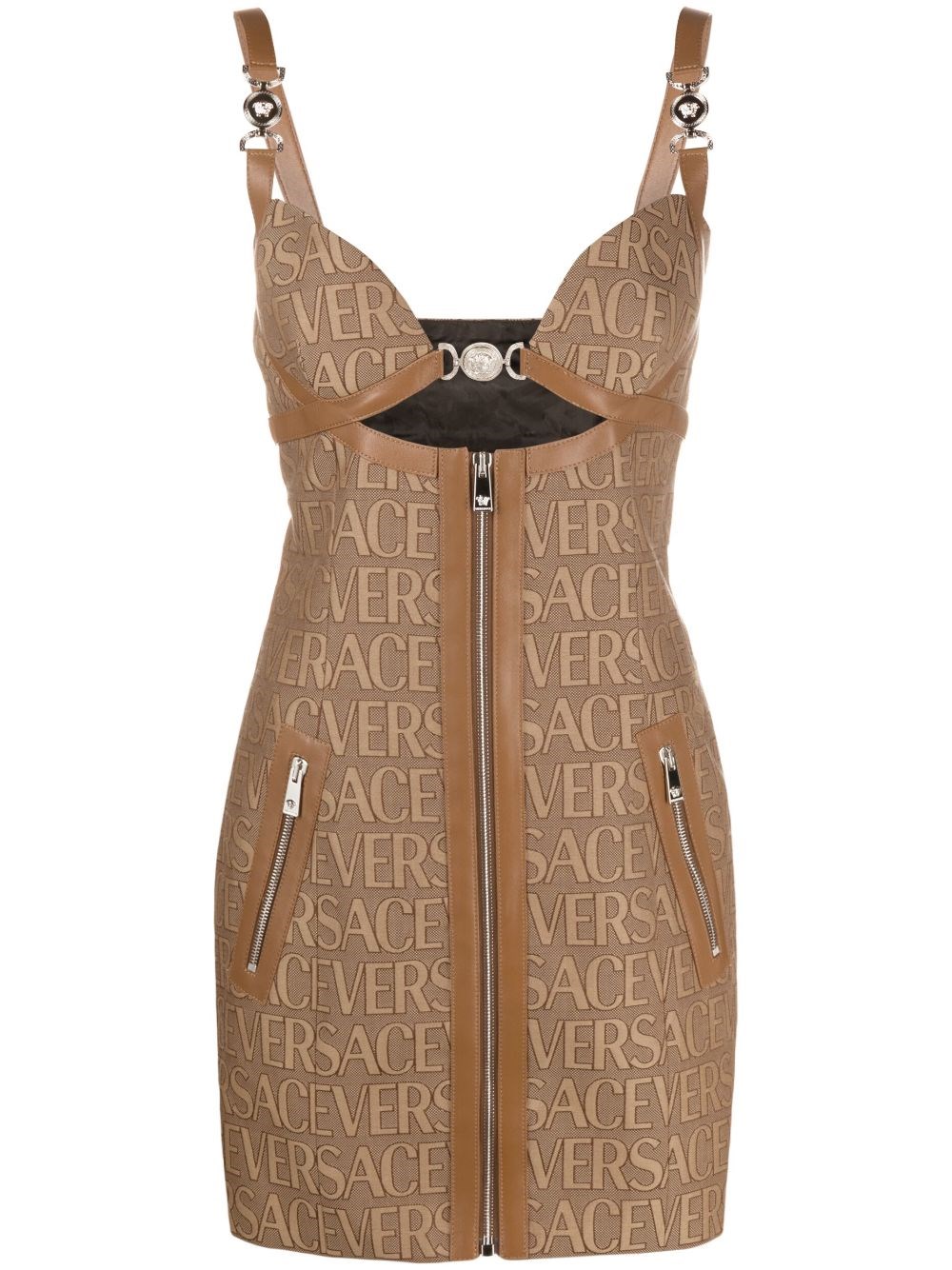 VERSACE ALLOVER VERSACE MINIDRESS