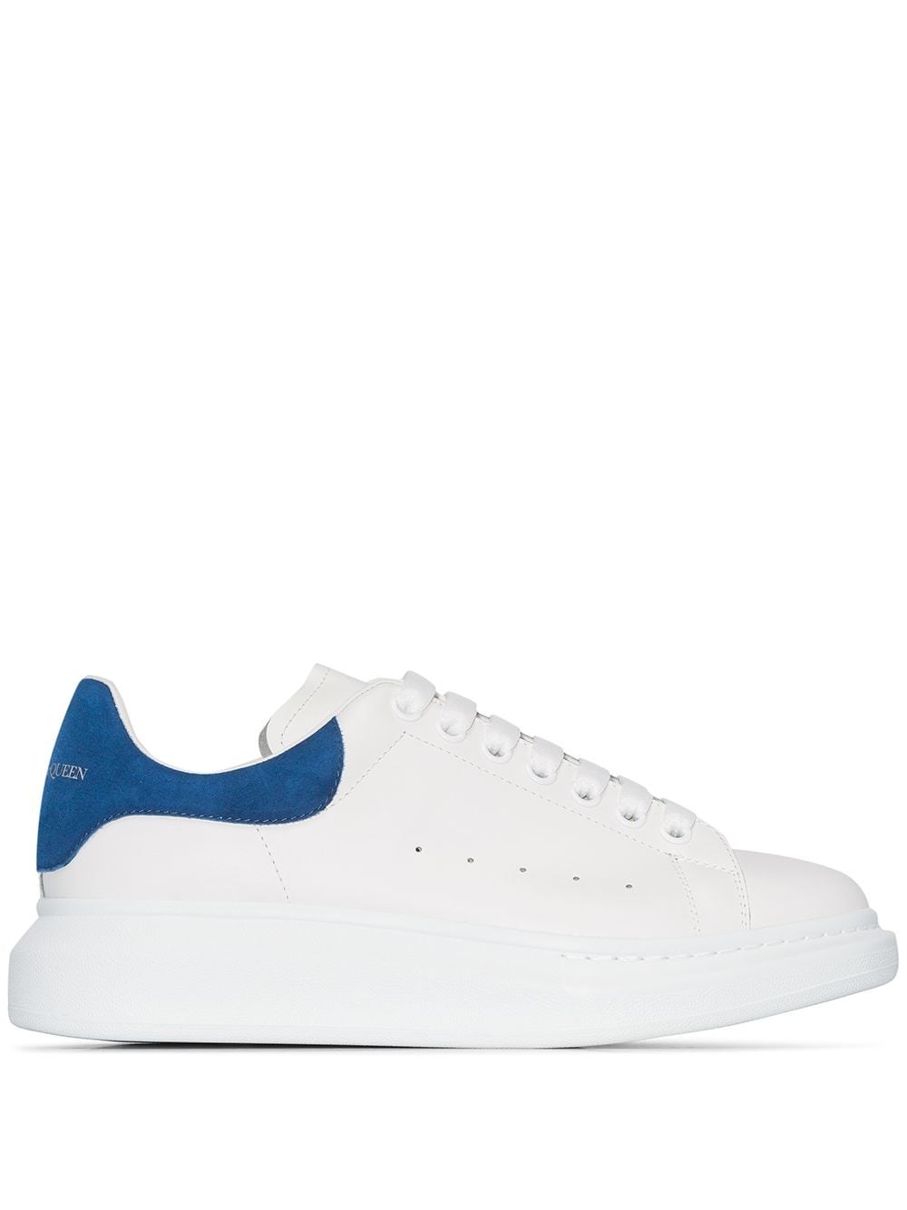 Alexander Mcqueen Oversized Court Low-top Sneakers In White
