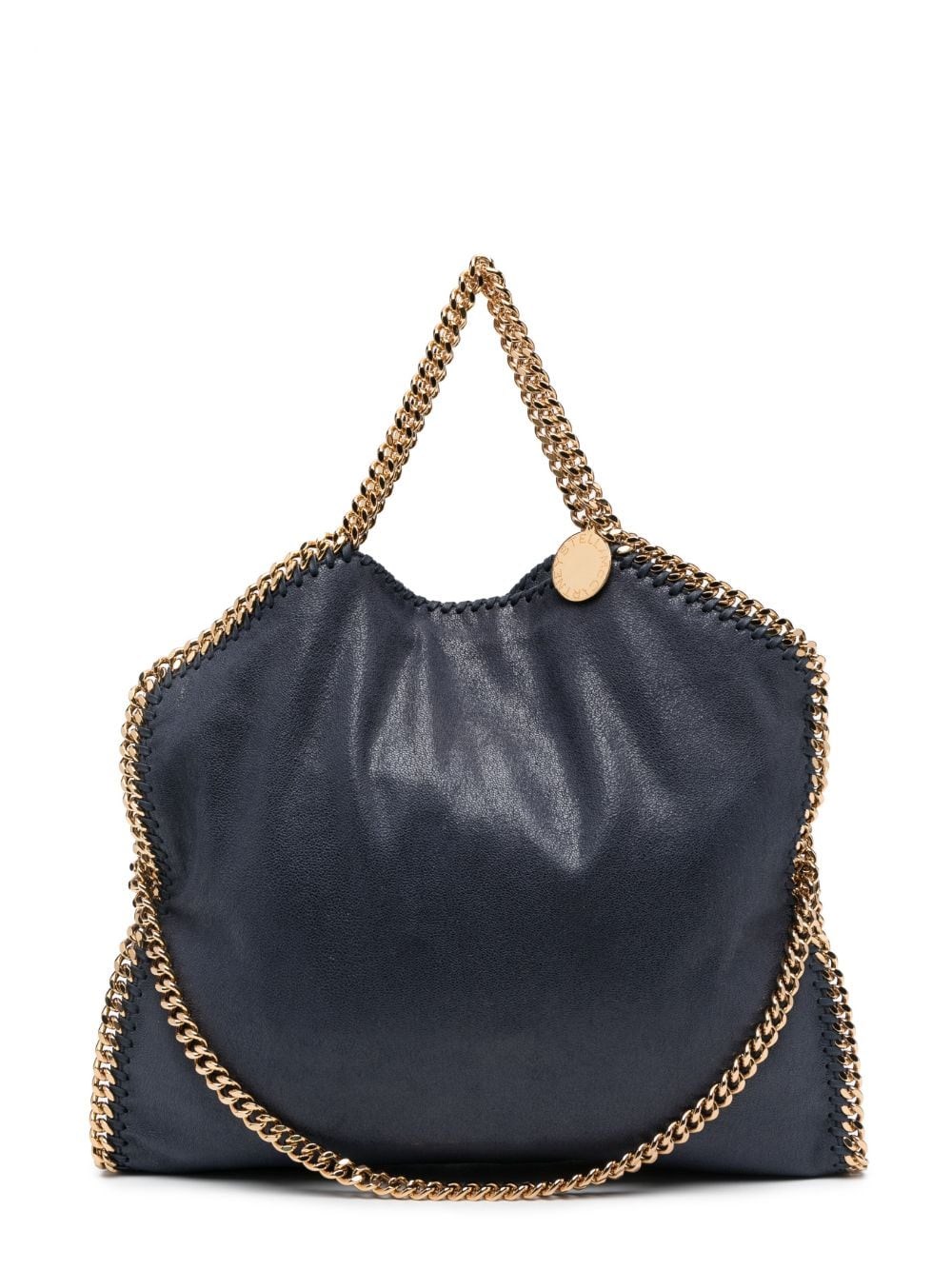 Shop Stella Mccartney Falabella 3 Chain Bag In Blue