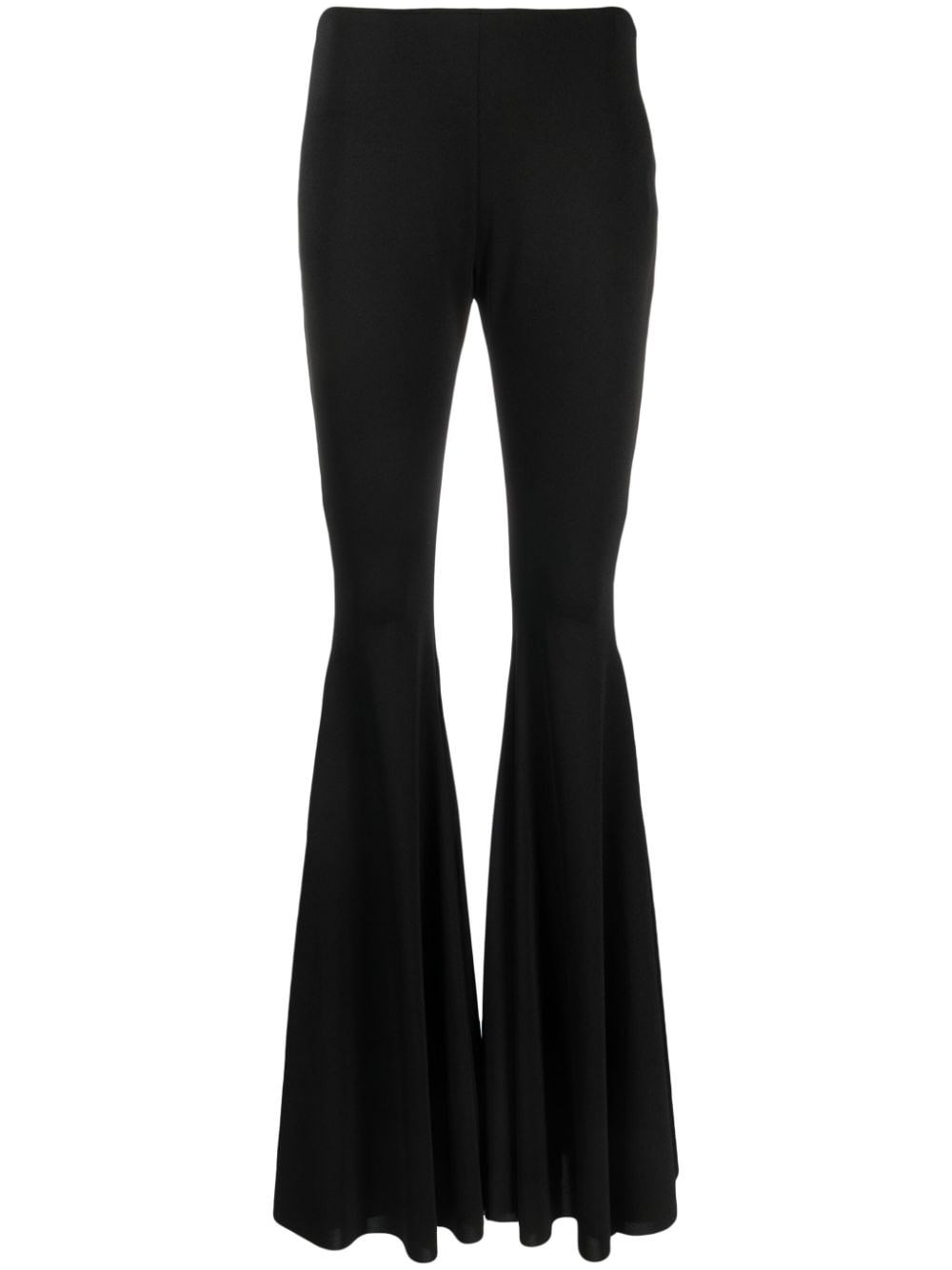 GIUSEPPE DI MORABITO HIGH-WAISTED FLARED PANTS