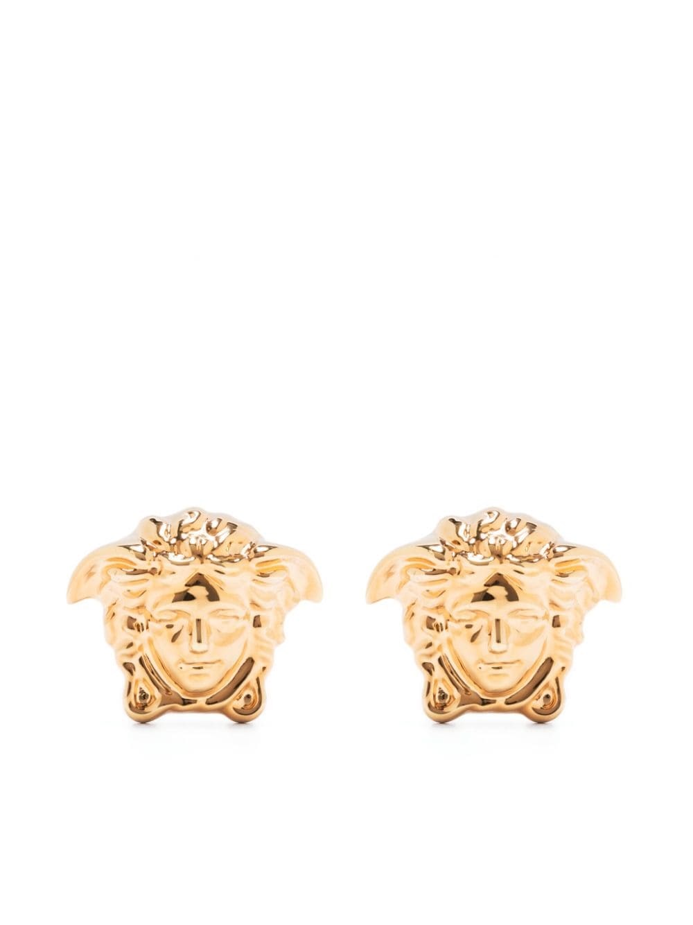 Versace Earrings "testa Di Medusa" In Gold