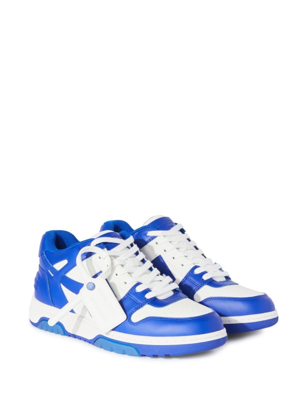 Off-white Out Of Office Topstitched Leather Sneakers In White