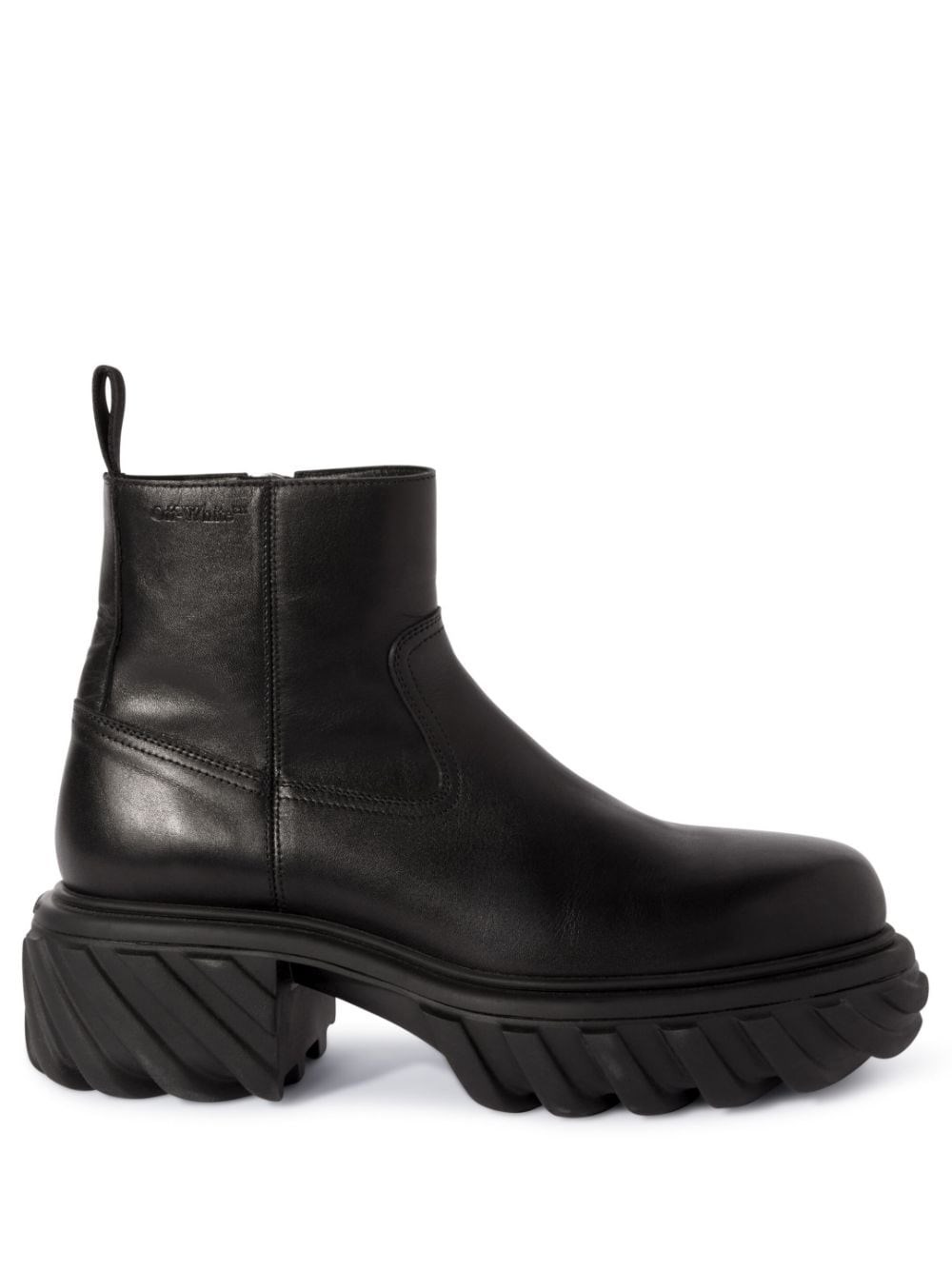 Shop Off-white 'exploration Motor' Boots In Black  