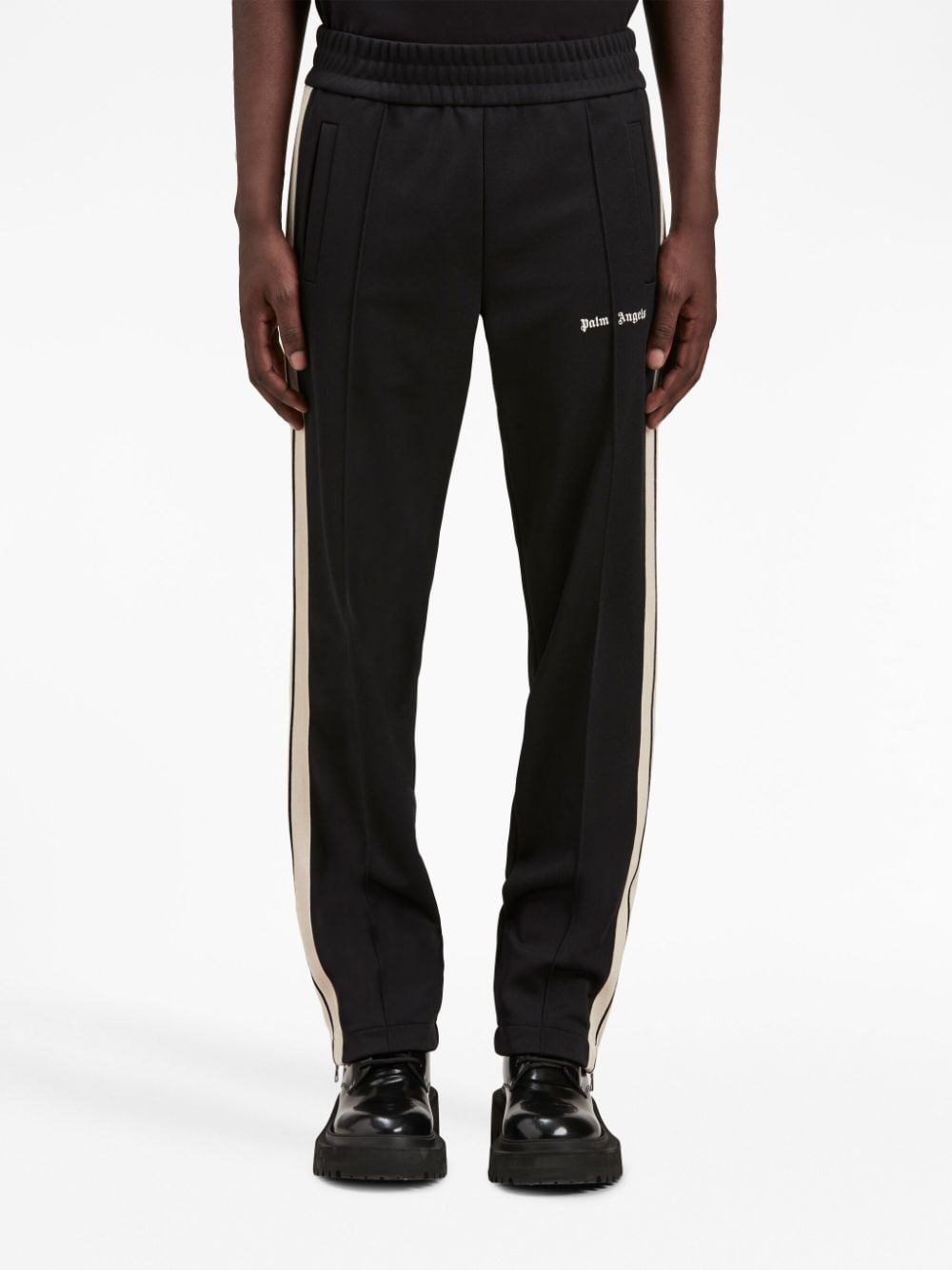 PALM ANGELS LOGO SPORTS PANTS   PMCJ020F23FAB0011001