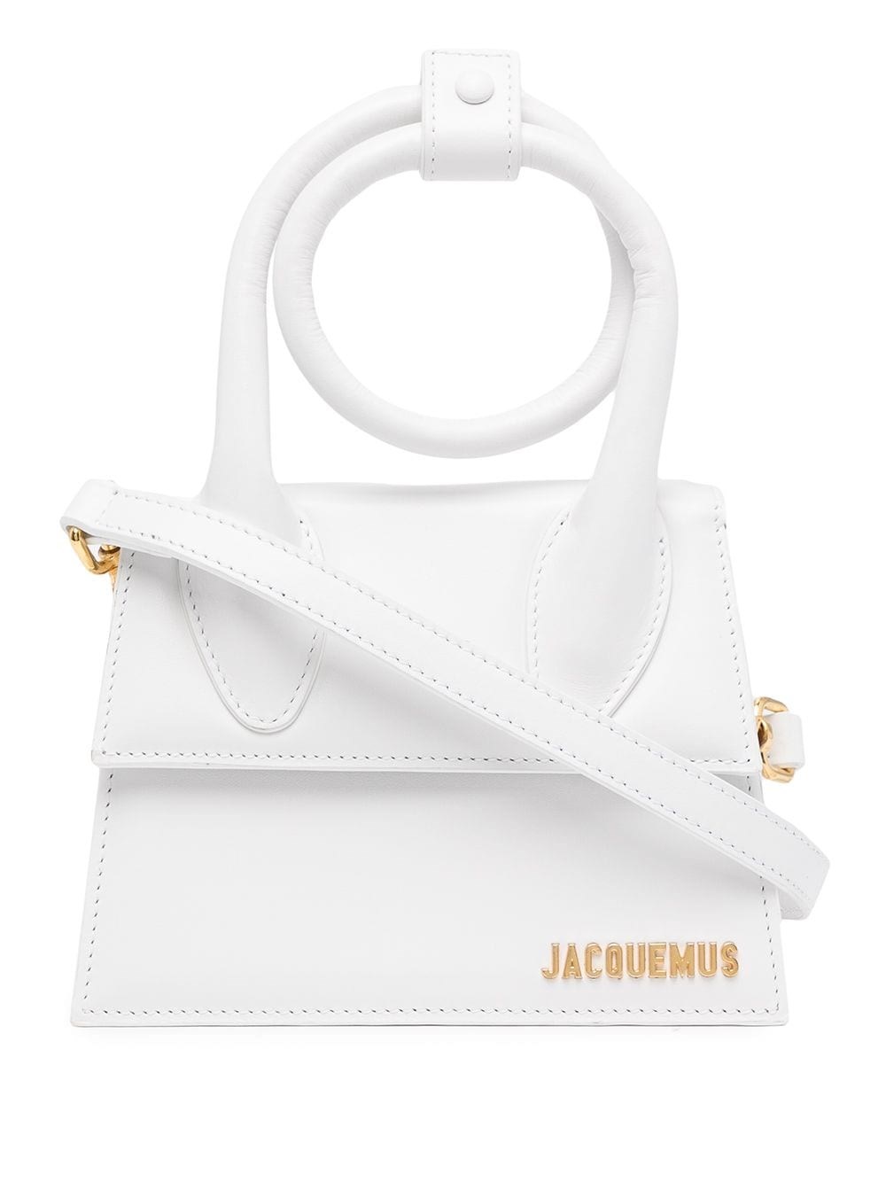 Jacquemus "le Chiquito Noeud" Bag In White