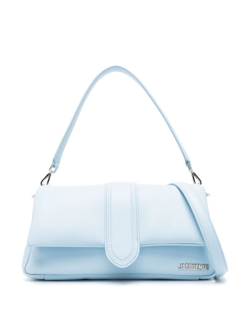 Jacquemus Le Bambimou Padded Leather Shoulder Bag In Blue