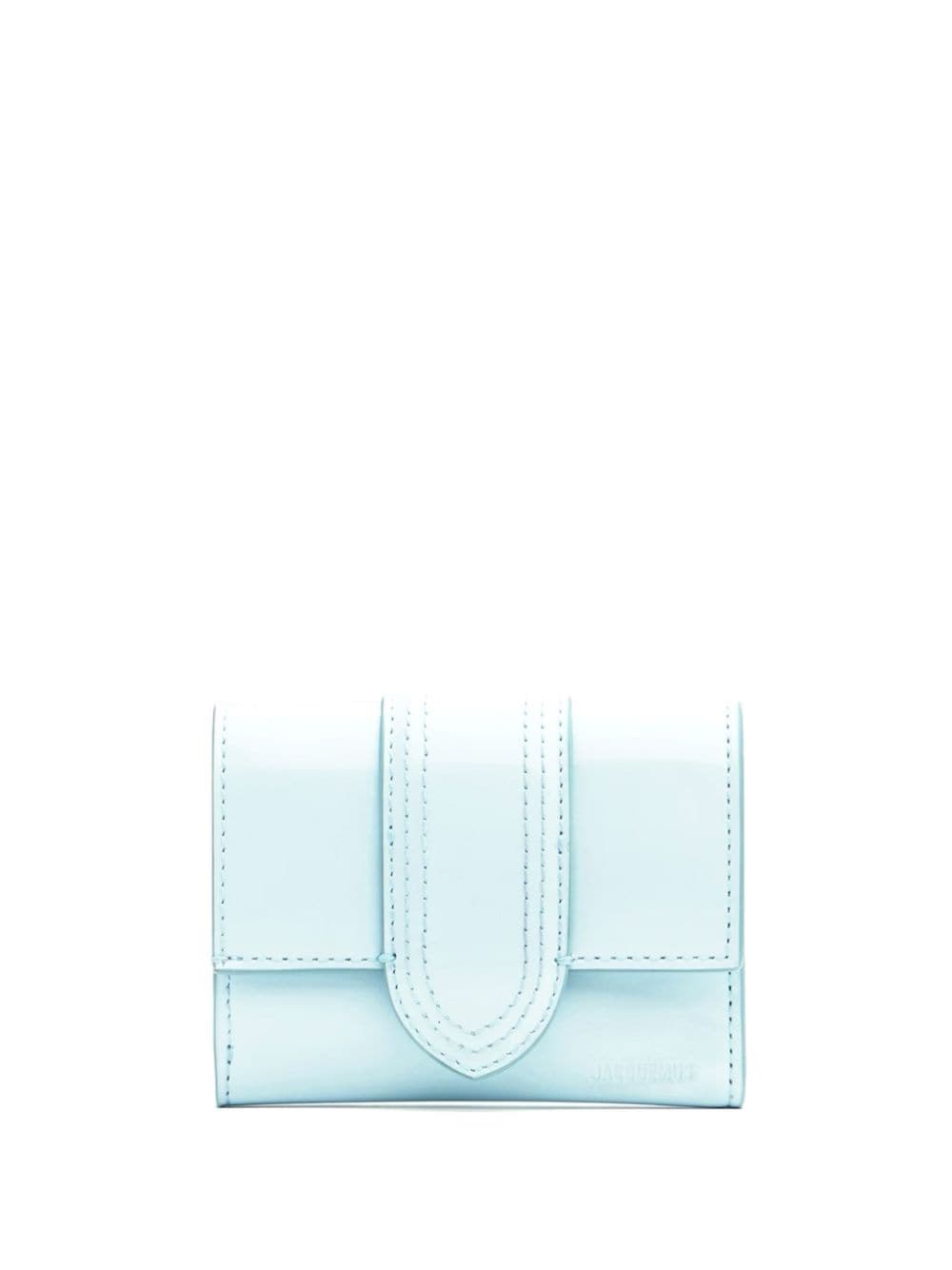 Shop Jacquemus 'le Bambino' Wallet In Blue