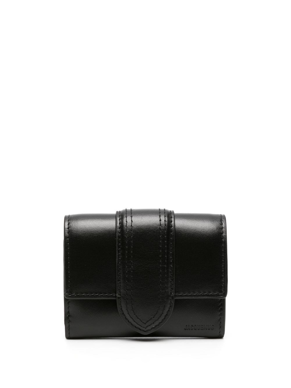 Shop Jacquemus 'le Bambino' Wallet In Black  
