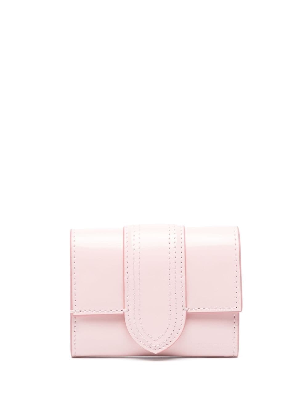 Shop Jacquemus 'le Bambino' Wallet In Pink