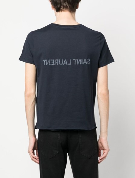 SAINT LAURENT T SHIRT LOGO Dante5 663278Y37AW4145