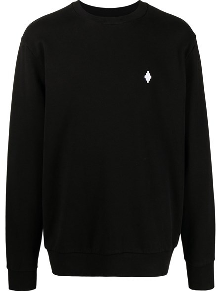 MARCELO BURLON COUNTY OF MILAN EMBROIDERED LOGO SWEATSHIRT Dante5 CMBA009C99FLE0021001