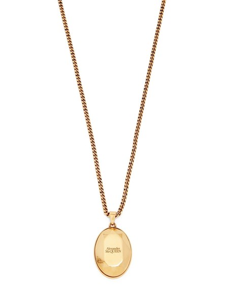 【関税&送料込】Alexander Mcqueen Faceted Stone Necklace Alexander McQueen Faceted Stone Necklace | italist