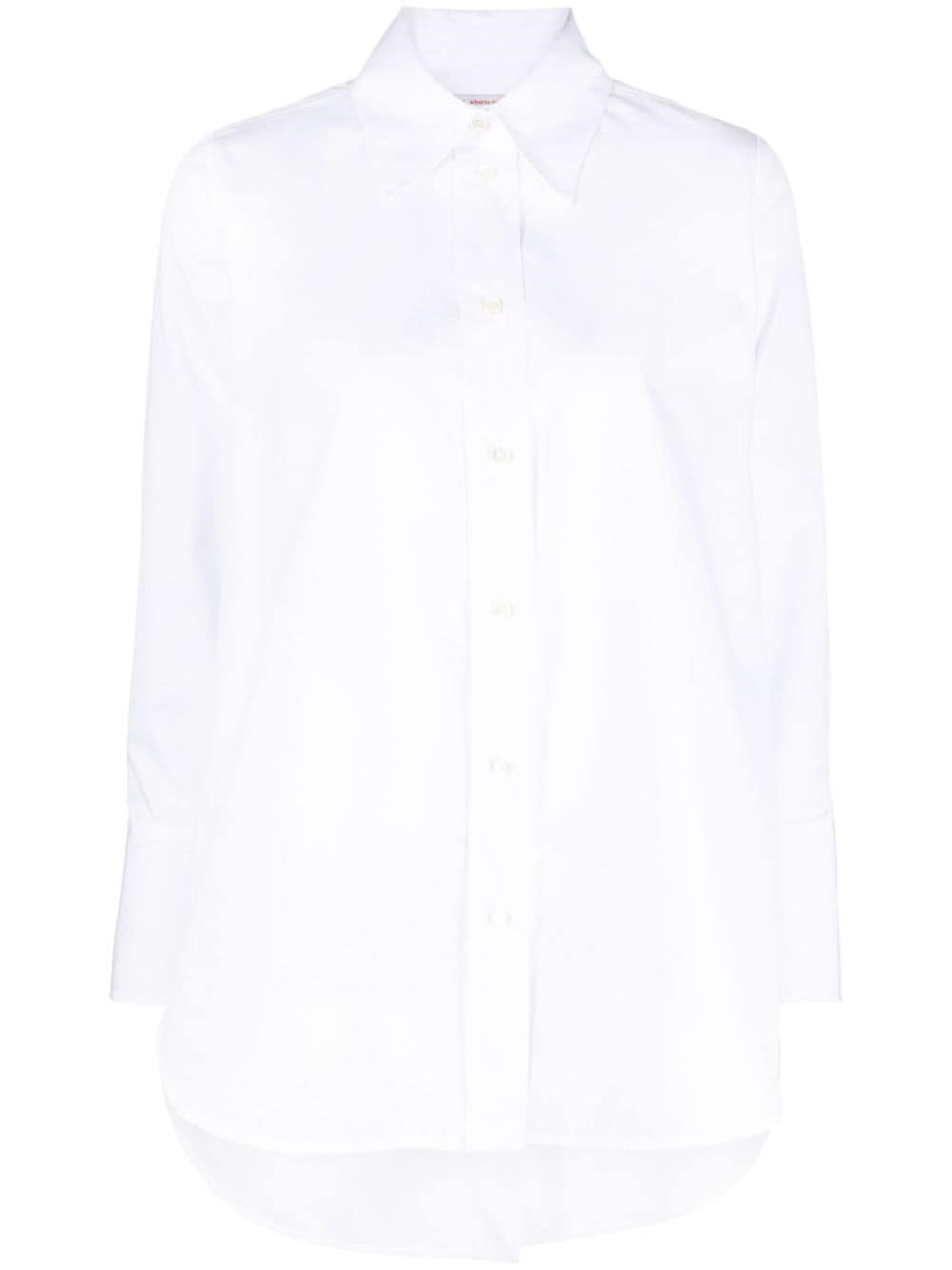 Alberto Biani Cotton Shirt In White