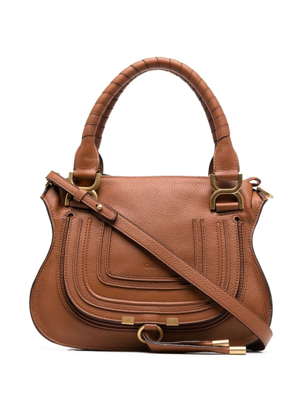 Chloé Marcie Small Bag In Brown