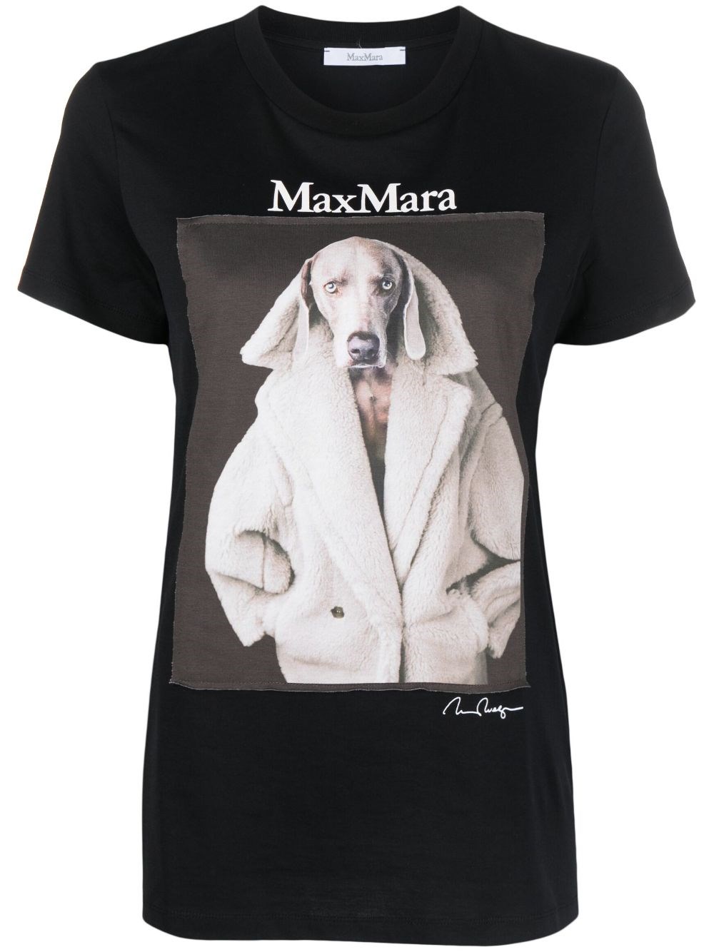 MAX MARA COTTON JERSEY T-SHIRT