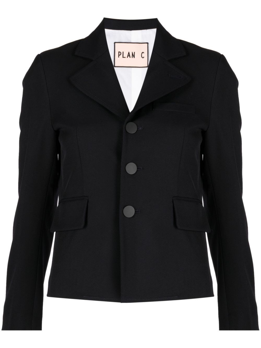 PLAN C SINGLE-BREASTED BLAZER