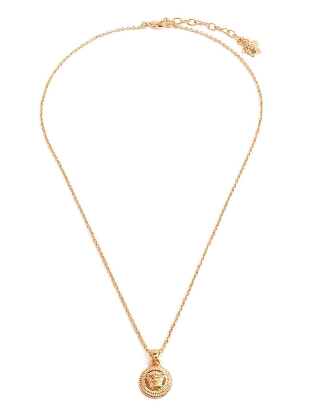 Versace 'medusa' Necklace In Gold