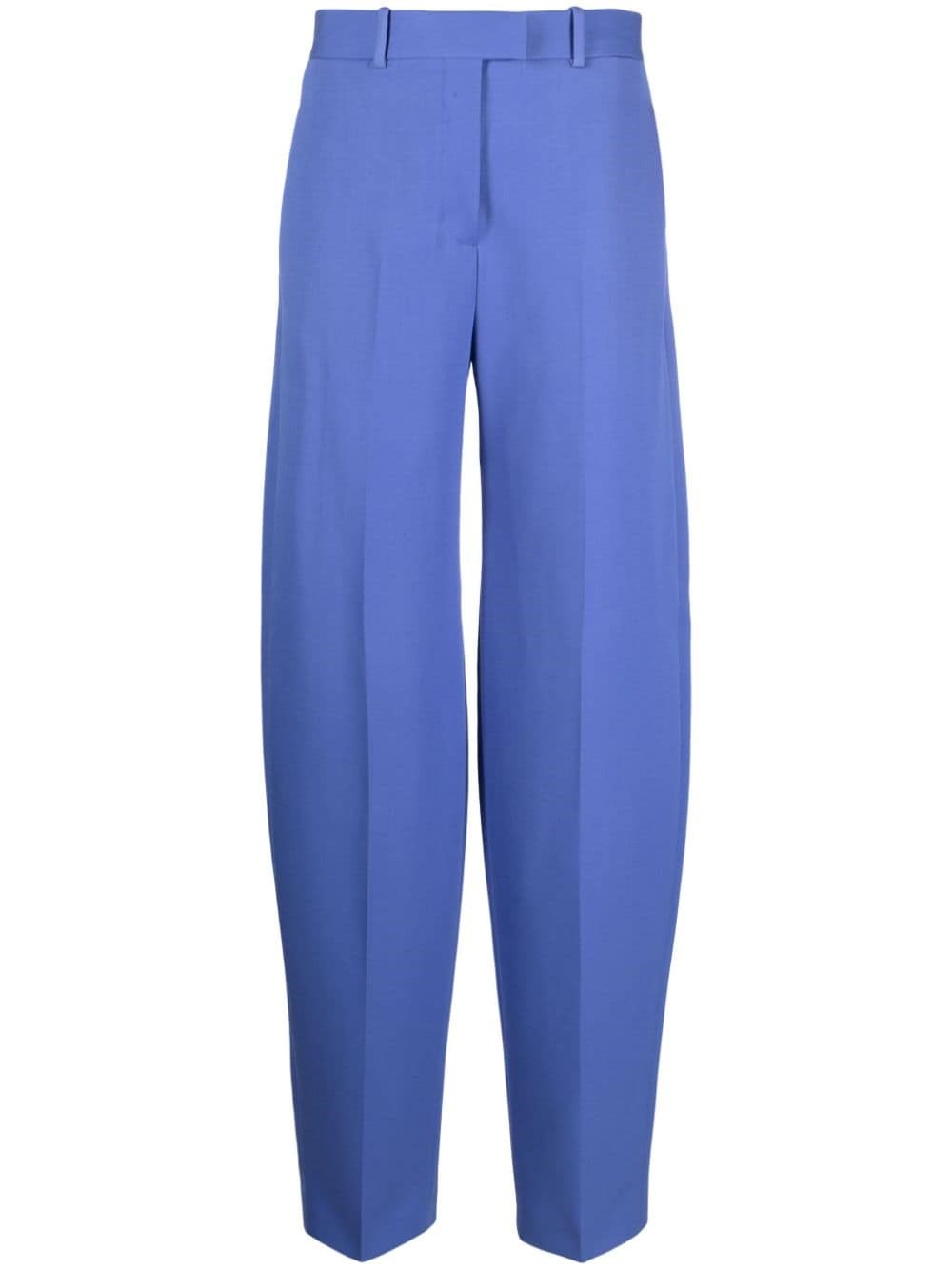 Attico High-waisted Pants In Purple