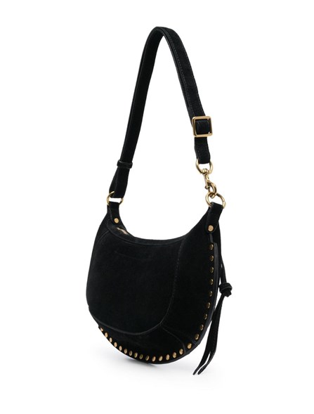 ISABEL MARANT Oskan Moon SUEDE shoulder bag | Dante5.com 