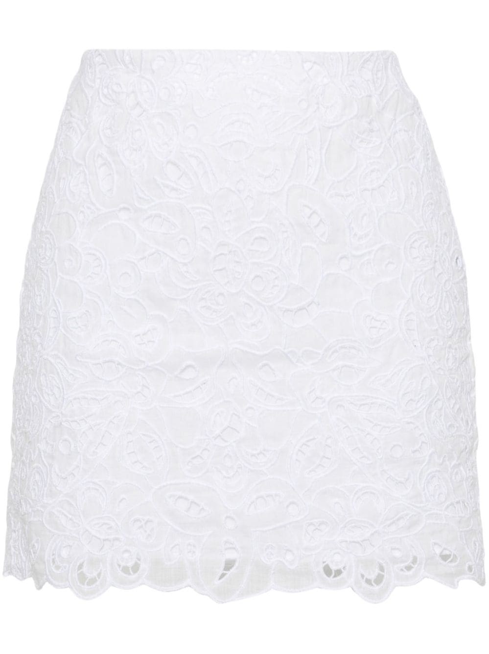 Isabel Marant Lace Skirt In White