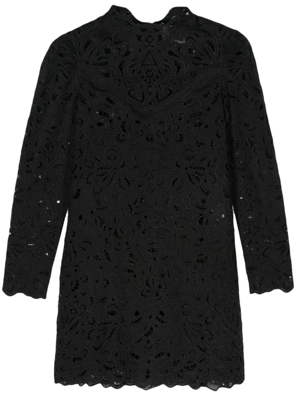 Shop Isabel Marant Lace Dress In Black  