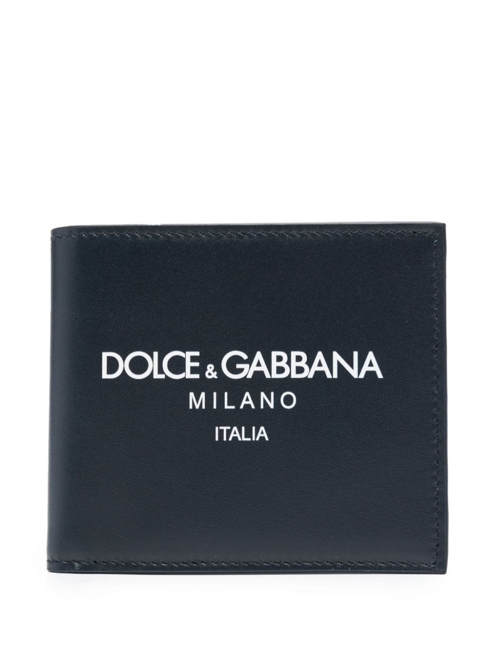 Shop Dolce & Gabbana Logo Wallet In Black  
