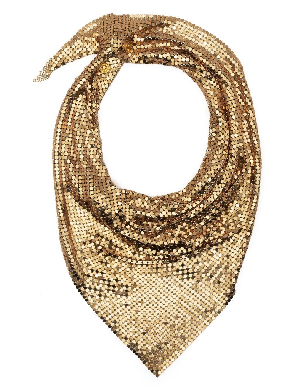 RABANNE METAL MESH SCARF