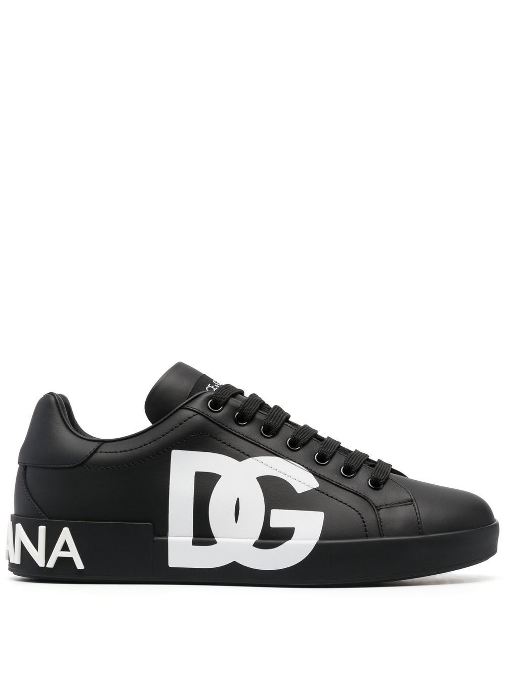 Shop Dolce & Gabbana Sneakers Logo In ブラック