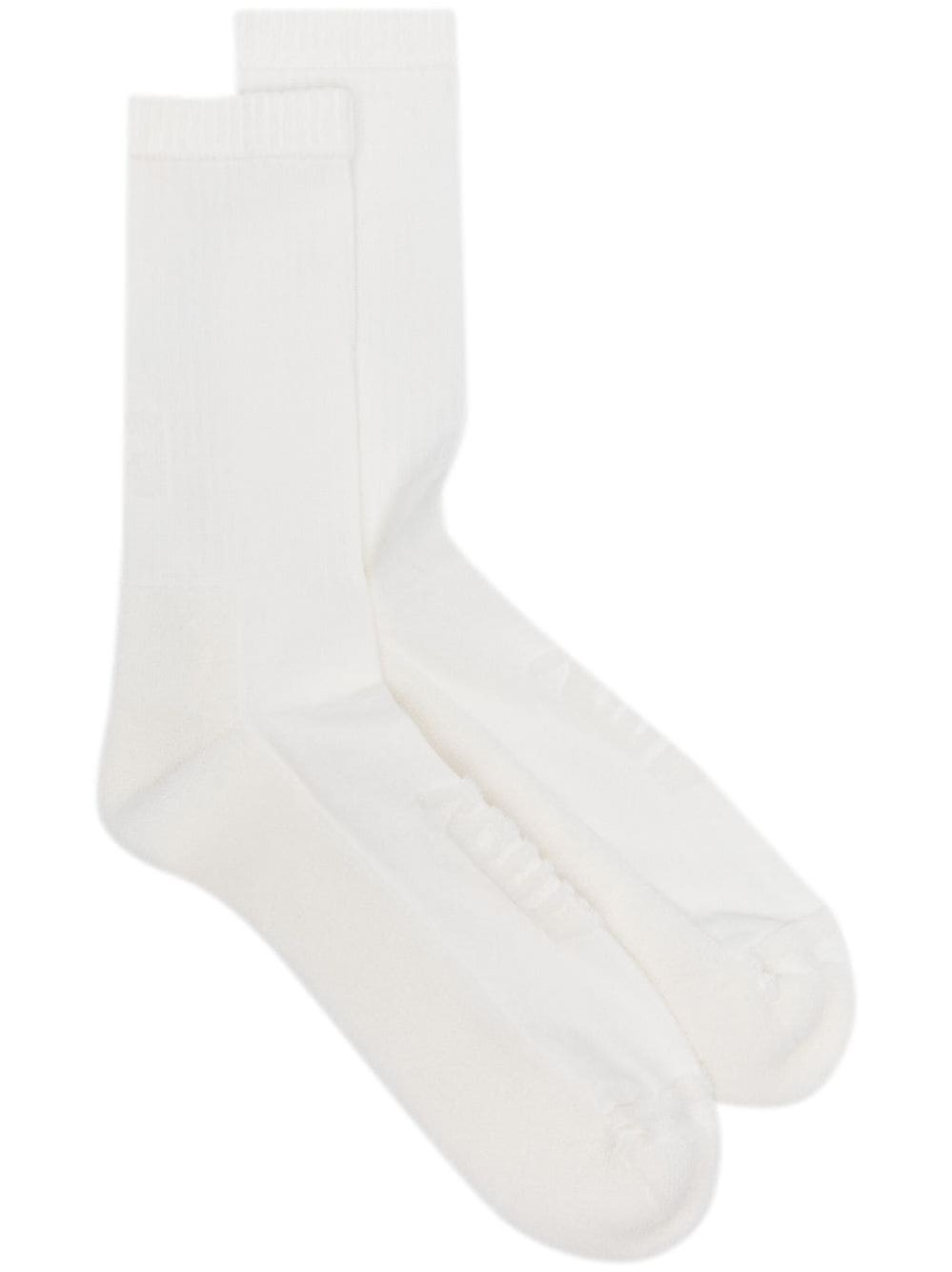 Shop Autry Logo Socks In ホワイト