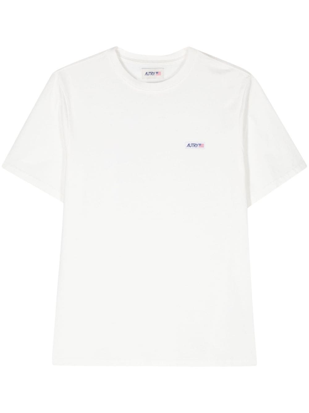 Shop Autry T-shirt Logo In White